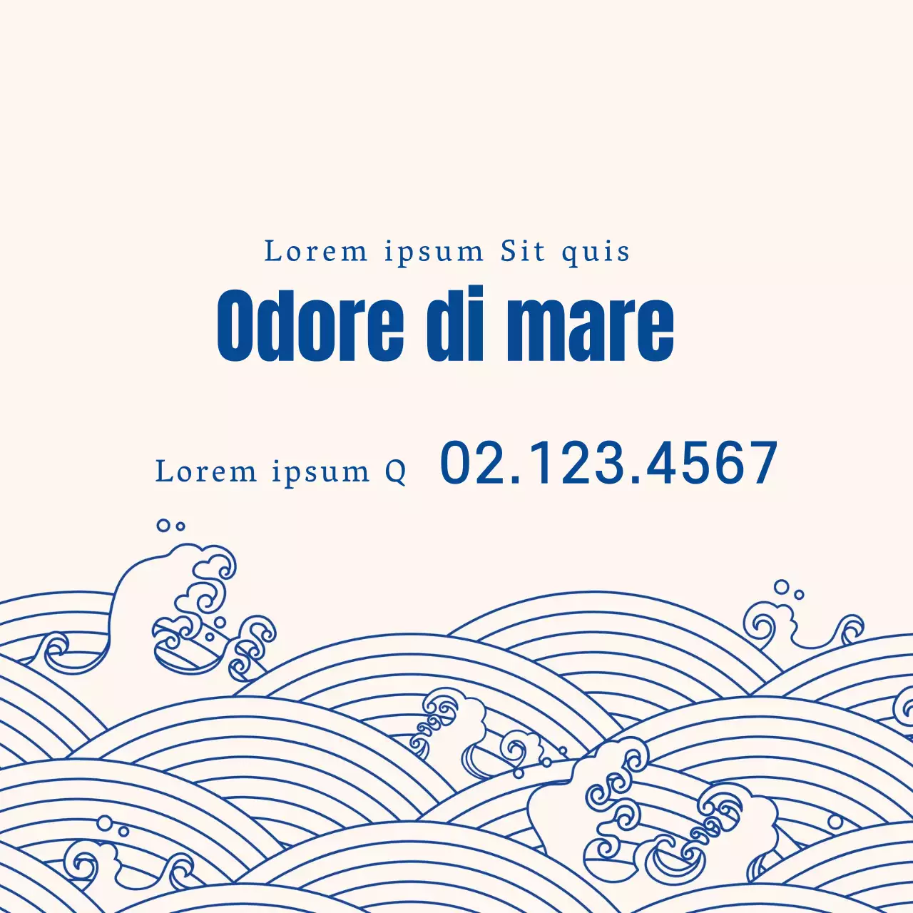 Consegna a domicilio di sashimi di mare illustrato