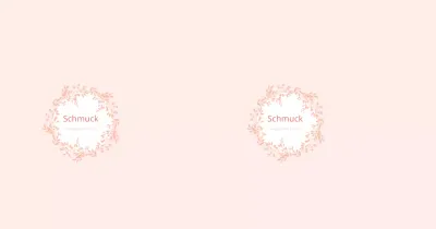 Rosa bunte Illustration Blumen