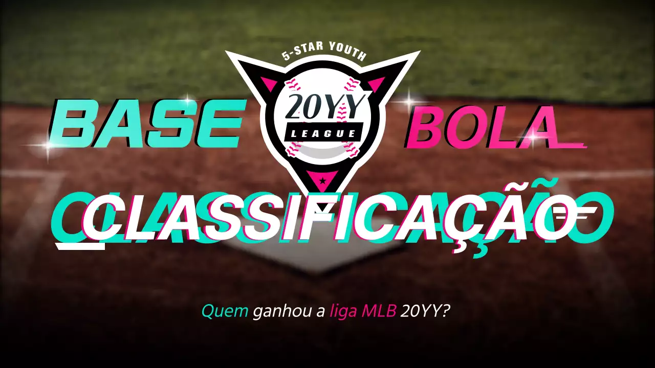 Prever a classificação do basebol com um conceito de falha cor-de-rosa e menta