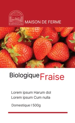 Fraises biologiques