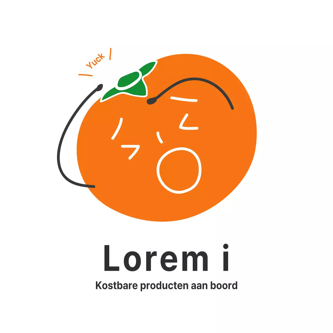 Persimmon Verzorgingssticker