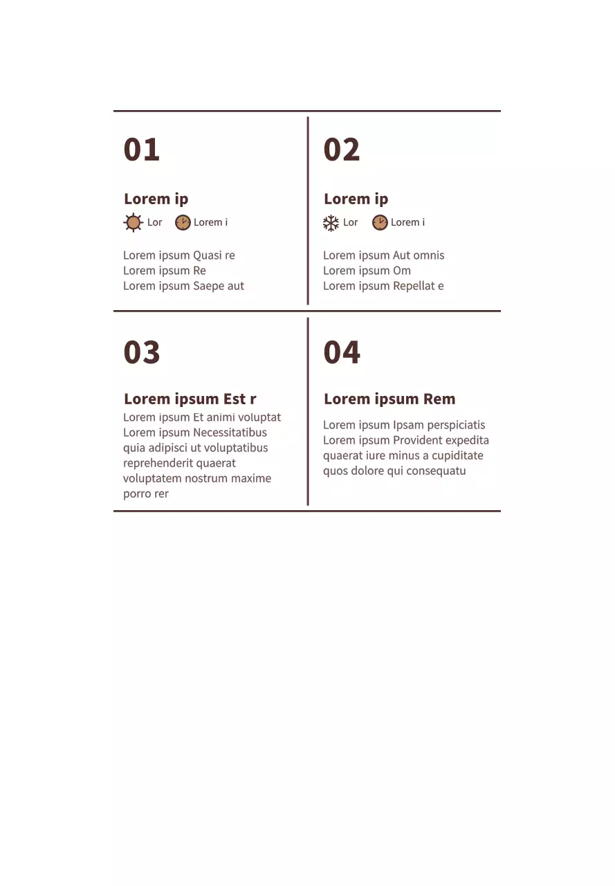 Marrone, stile di impaginazione del testo semplice Informazioni sul pane