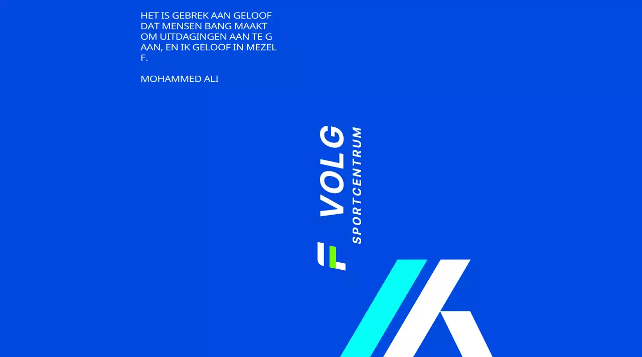 Sterk, aantrekkelijk ontwerp met lichtblauwe en blauwe kleurverlopen