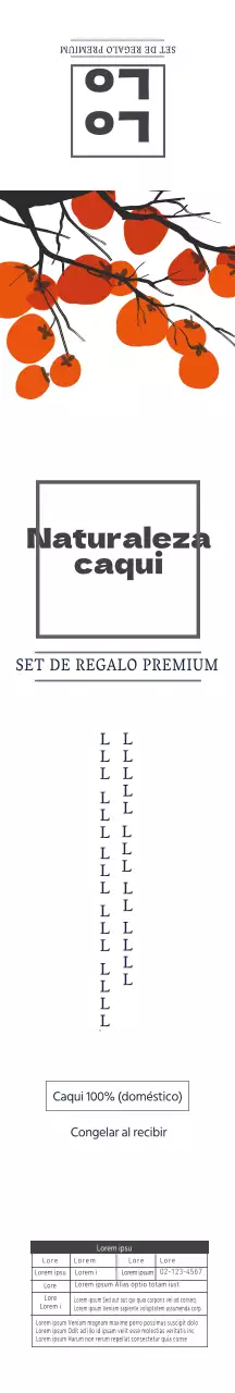 Caqui seco natural blanco ilustración limpia