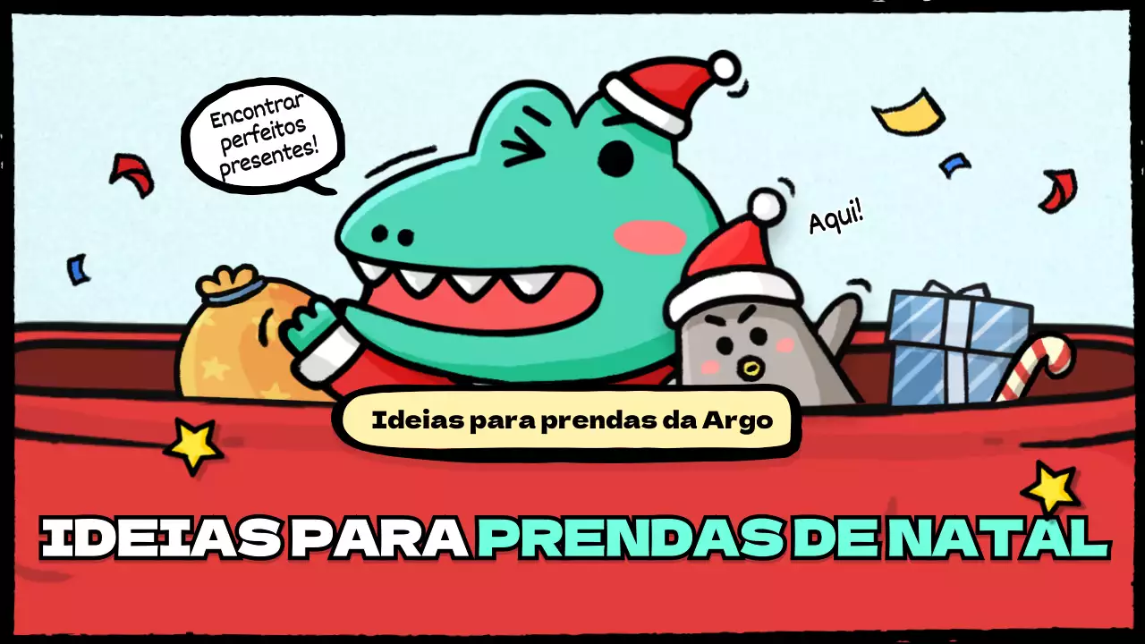Ideias para prendas de Natal em vermelho