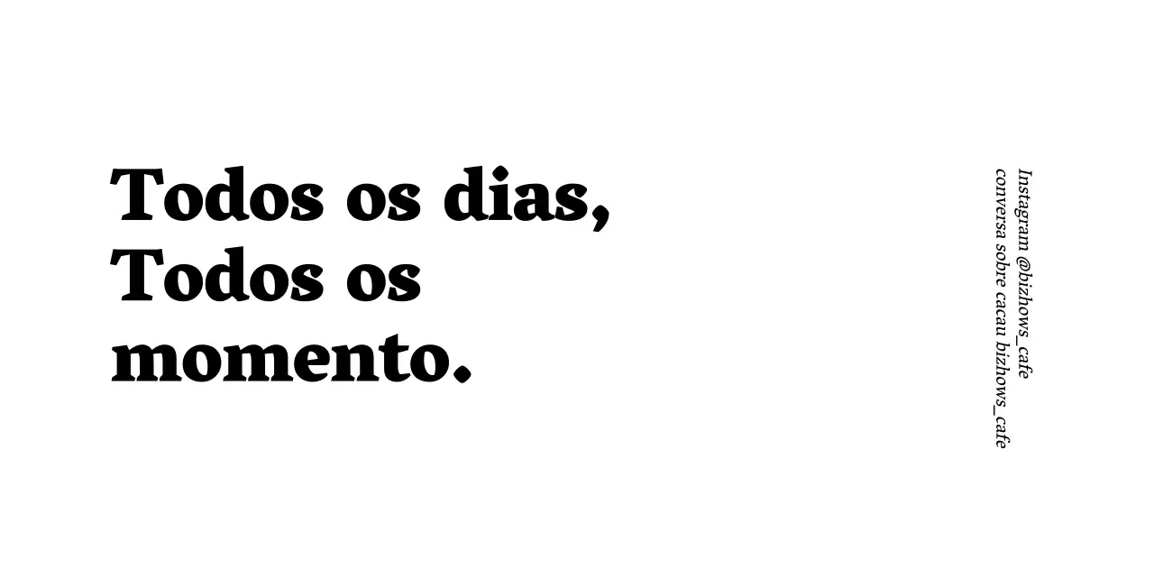 Para informações e serviços de cafés com um estilo de apresentação de texto emocional