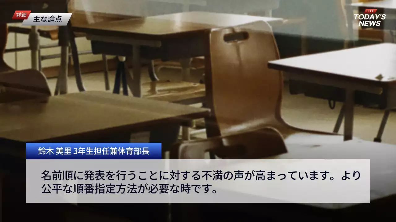 青 モダン ニュース ポスター プレゼンテーション