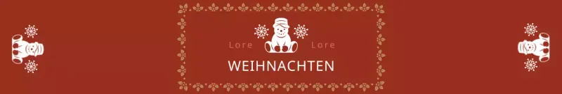 Rotes Logo Niedliches Weihnachts-Winter-Geschenk