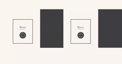 Beige Black Modern Jewellery Shop