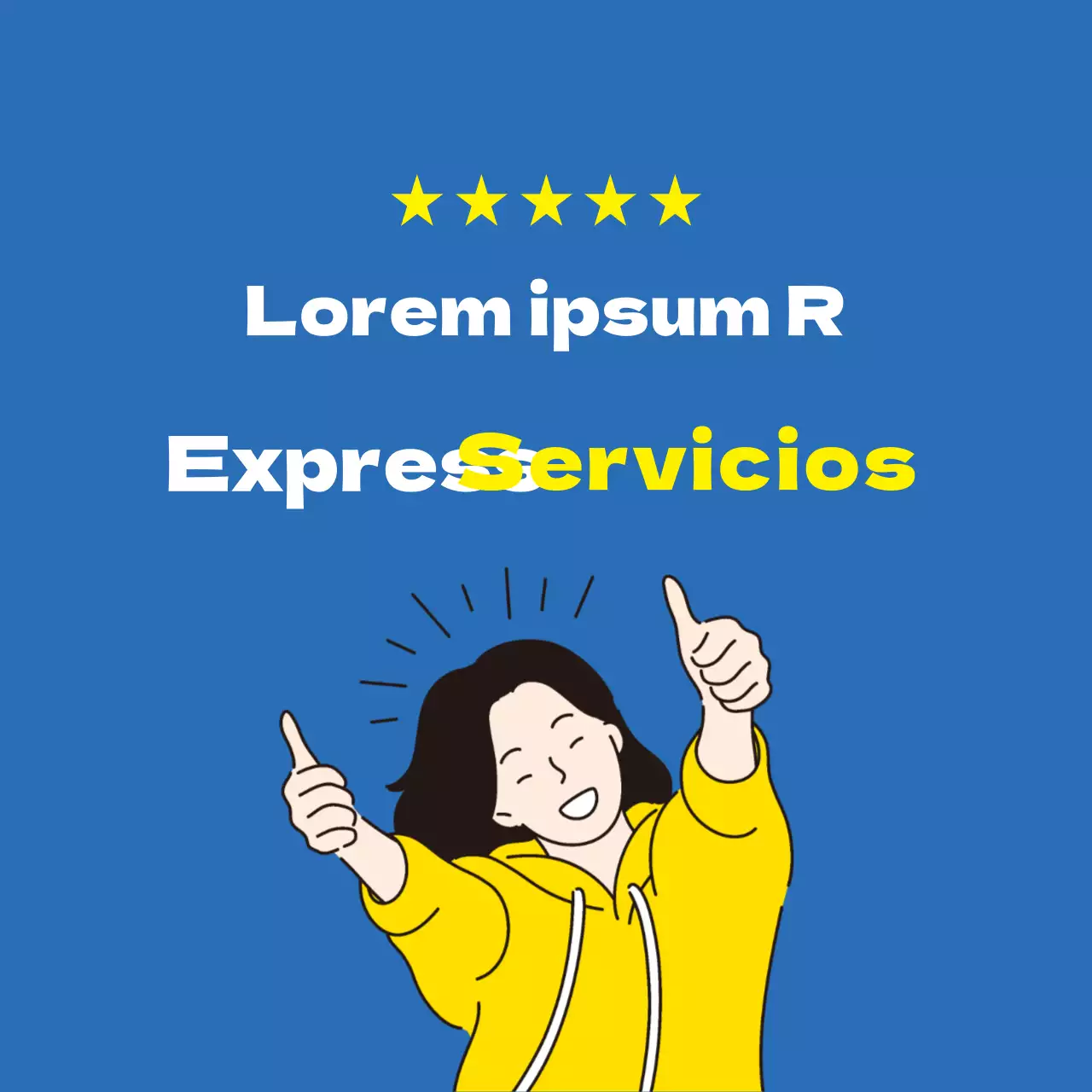 Servicio de revisión de ilustraciones azules