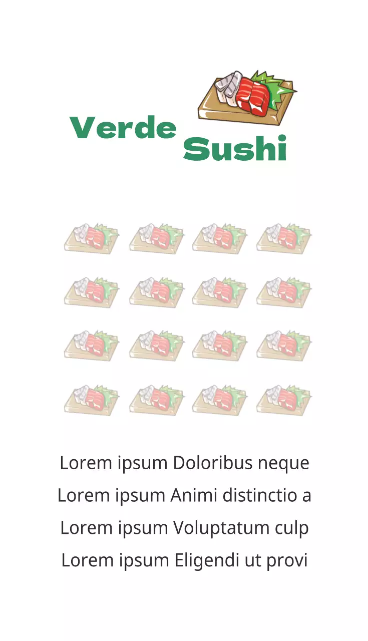 Sushi verde