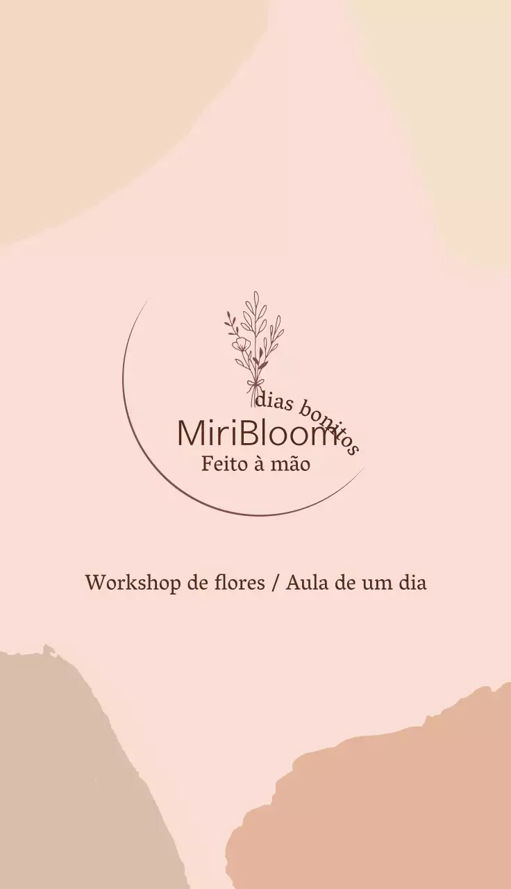 castanho ilustração vintage florista florista