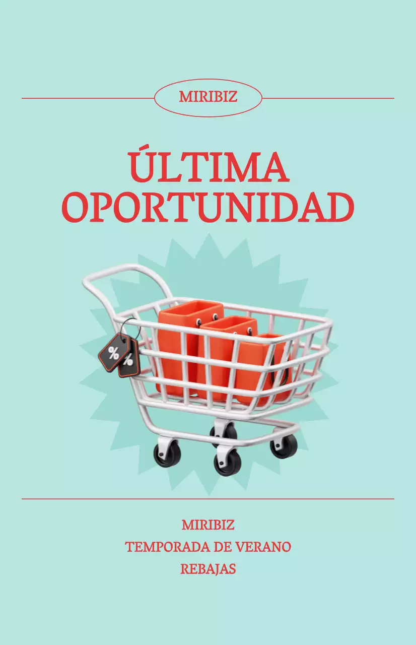 Promoción de rebajas de verano con fondo azul