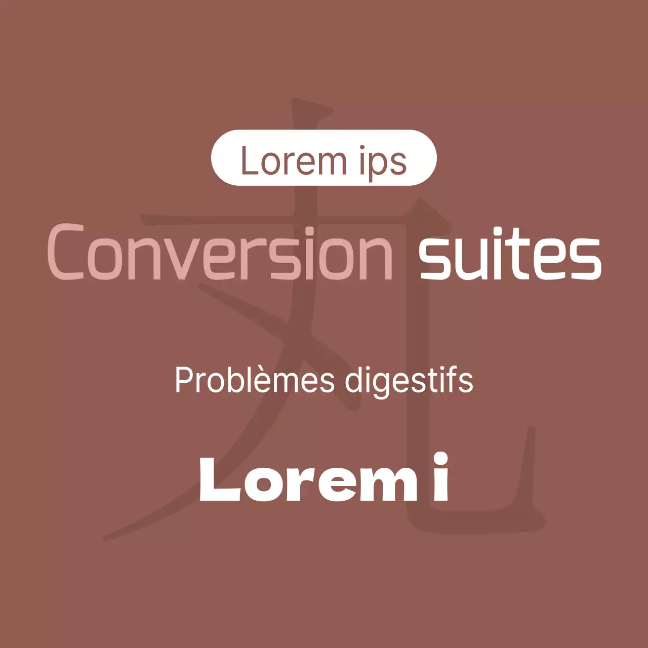 Conversion des suites