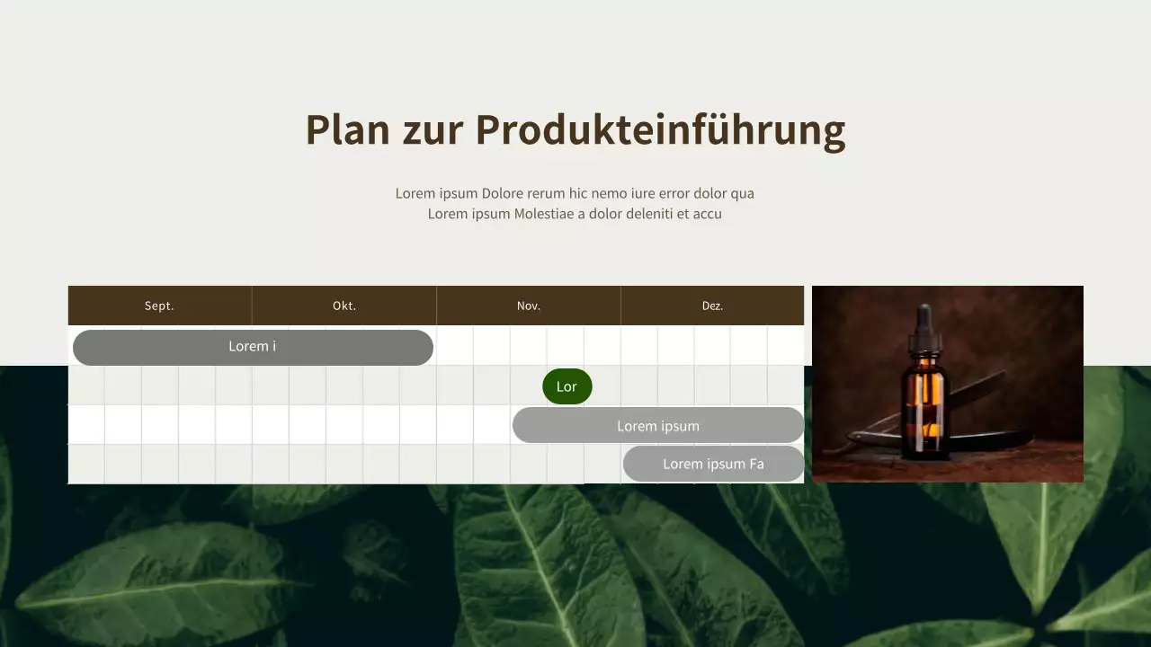 Produktvorschlag für Männerpflegekosmetik in Braun und Grün
