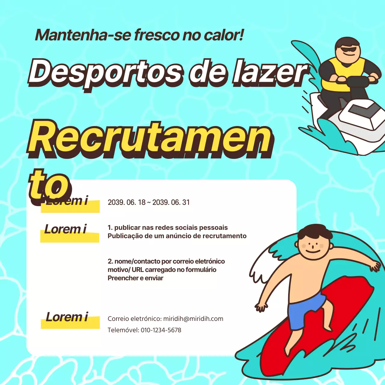 Recrutamento de equipas desportivas de lazer