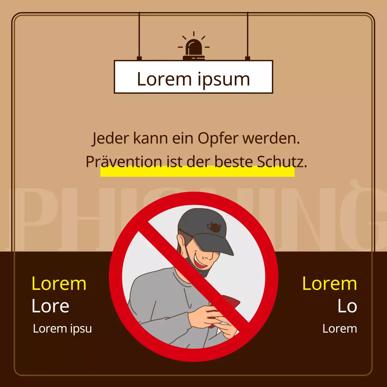 Die neuen braunen und gelben Phishing-Betrügereien und wie man sie vermeiden kann