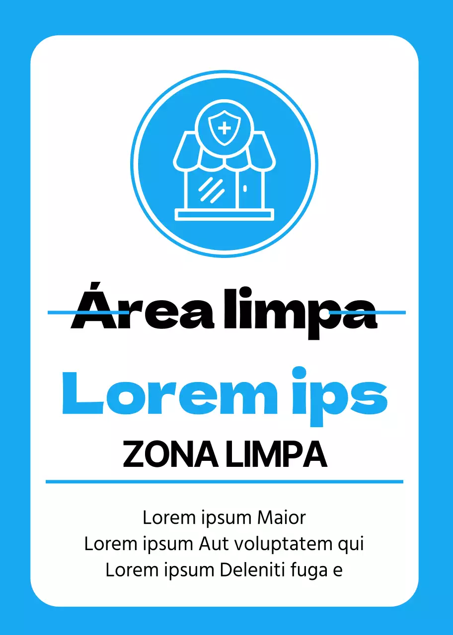 Guia para lojas azuis, limpas e seguras