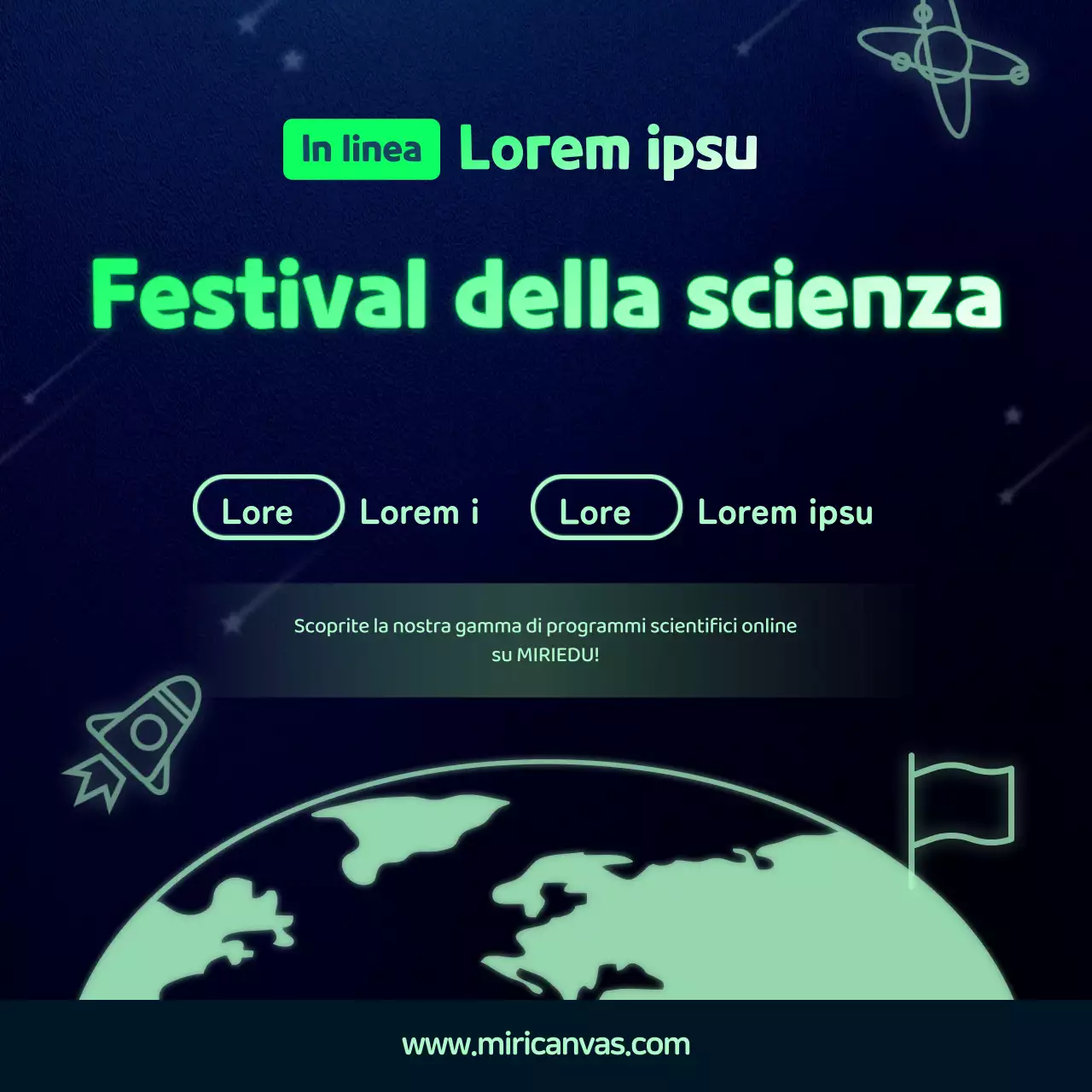 Guida al festival della scienza cosmica dai colori neon