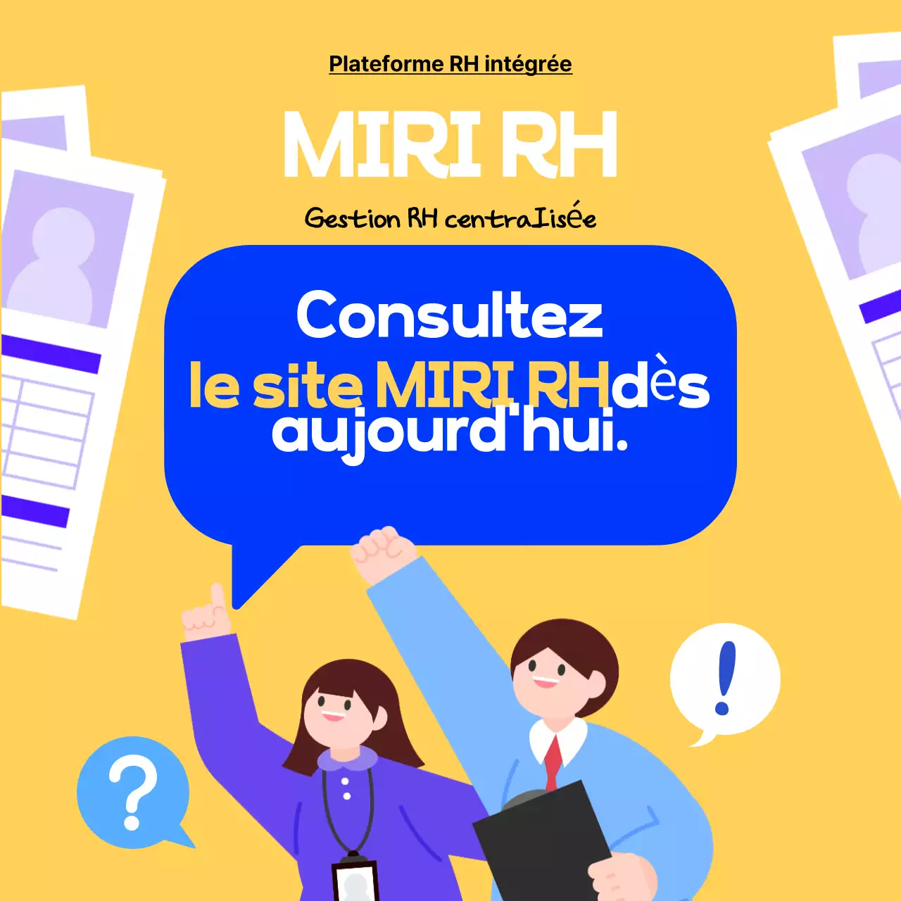 Offres d'emploi en pop jaune