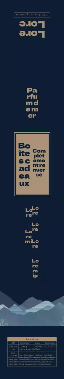 Set d'ormeaux de luxe Navy Luxurious Premium