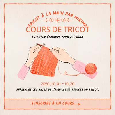 Flux Instagram de dessins à la main d'Orange