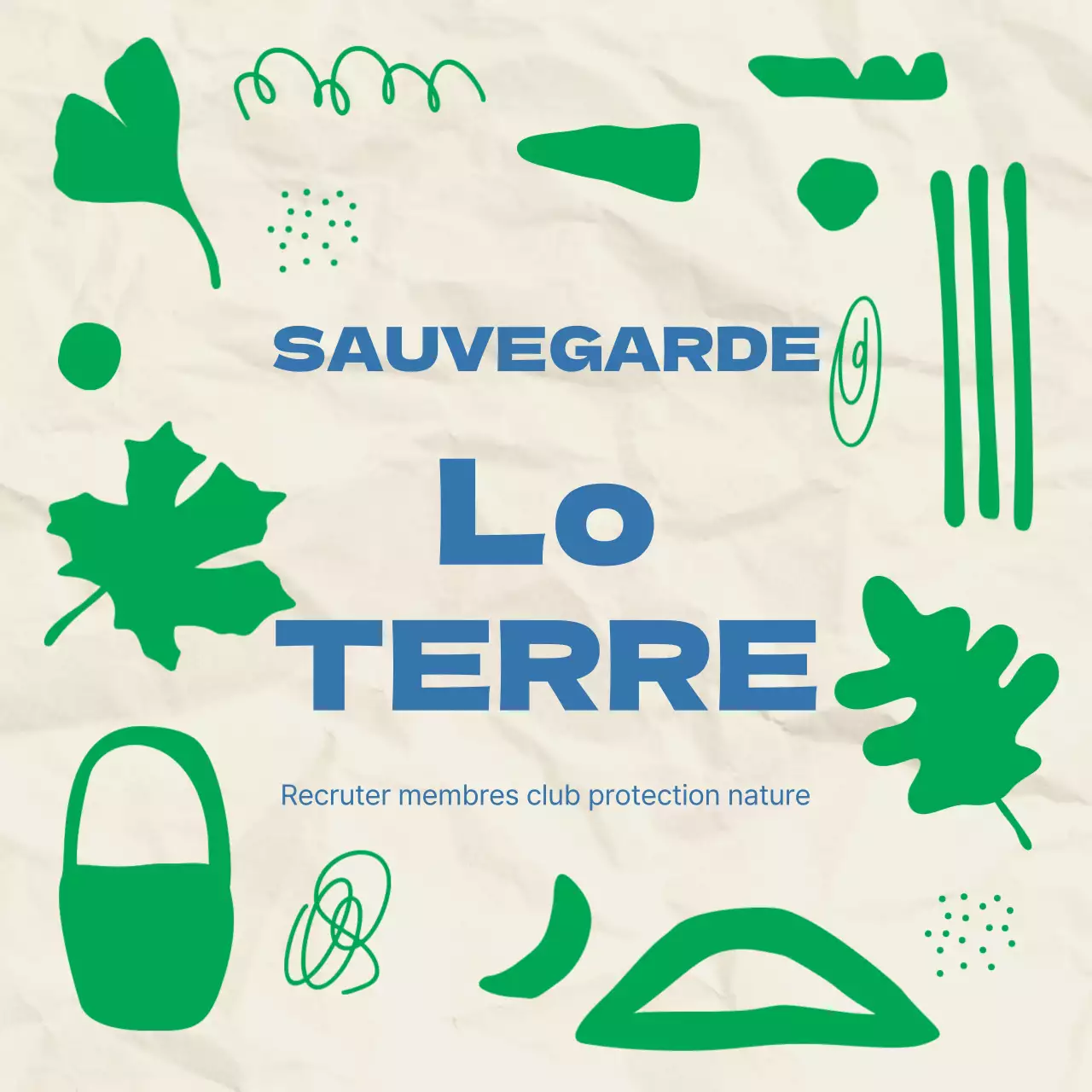 Green and cute, promotion des organisations environnementales