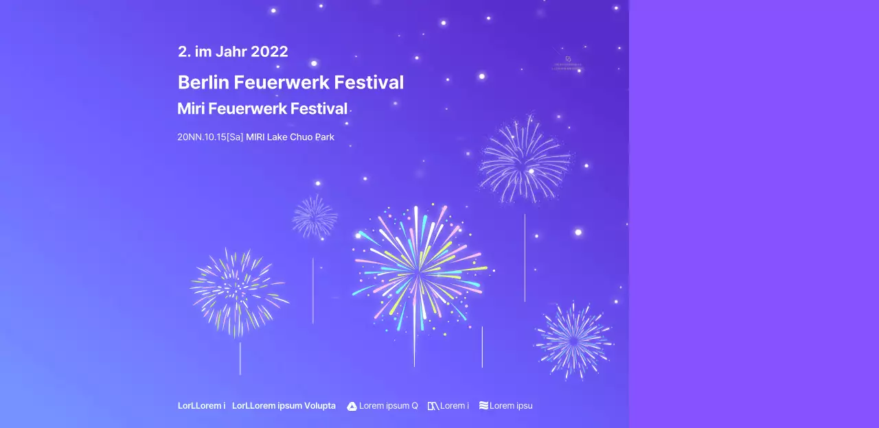 Farbverlaufshintergründe und Sterndesigns für Feuerwerke