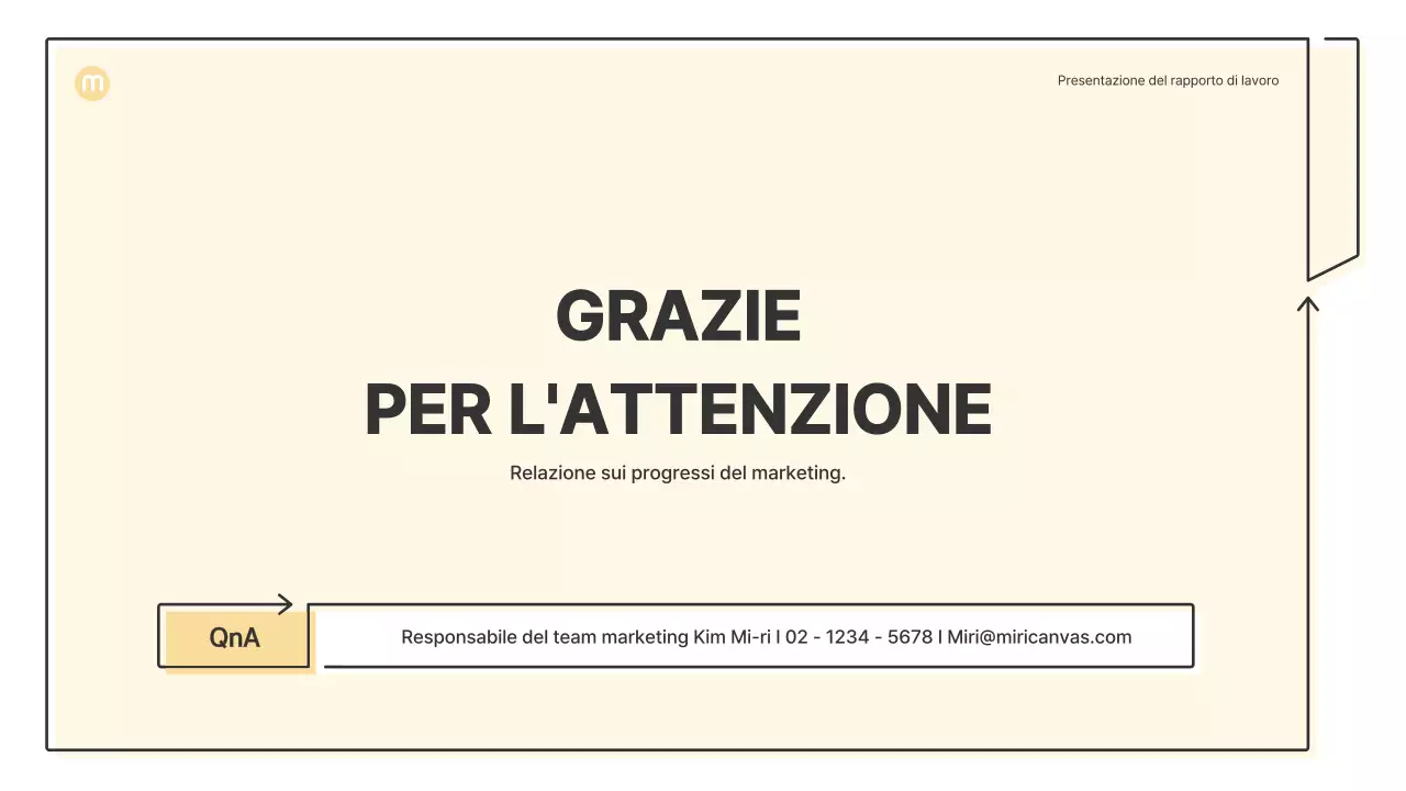 Forme puntiformi con frecce in giallo chiaro Kit di presentazione aziendale