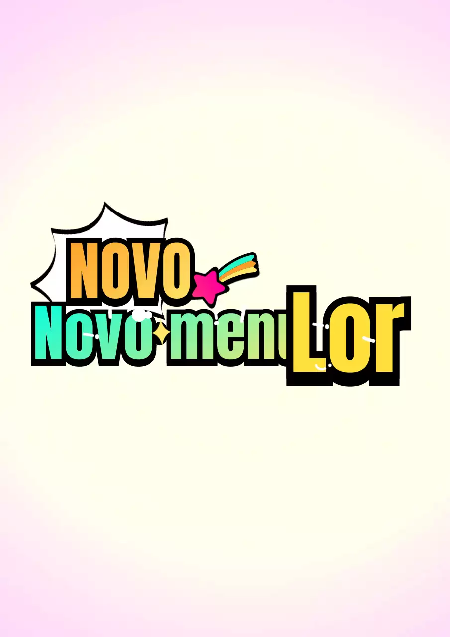 Frases ilustradas giras num gradiente de menta e amarelo