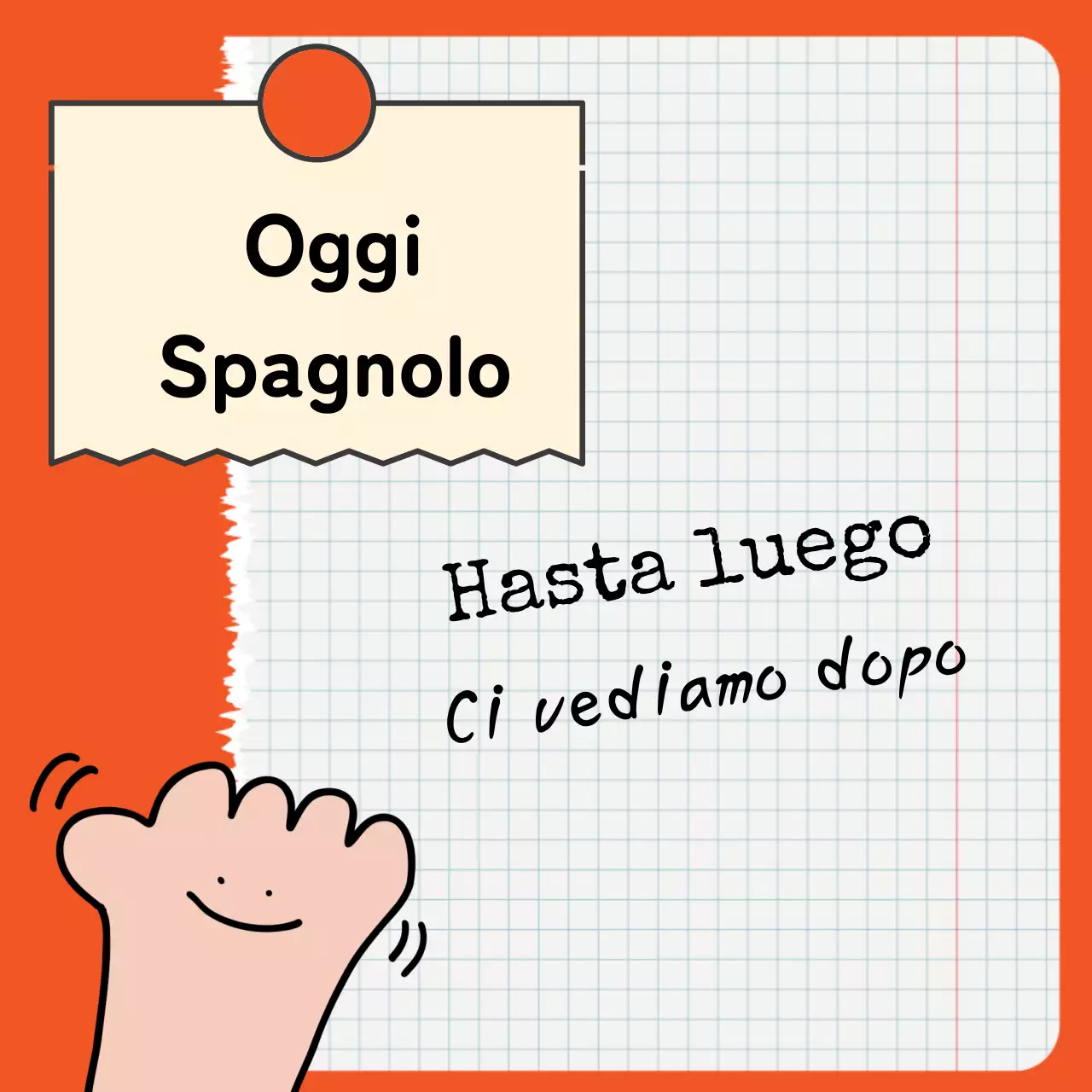 Accattivanti copertine di parole spagnole con illustrazioni