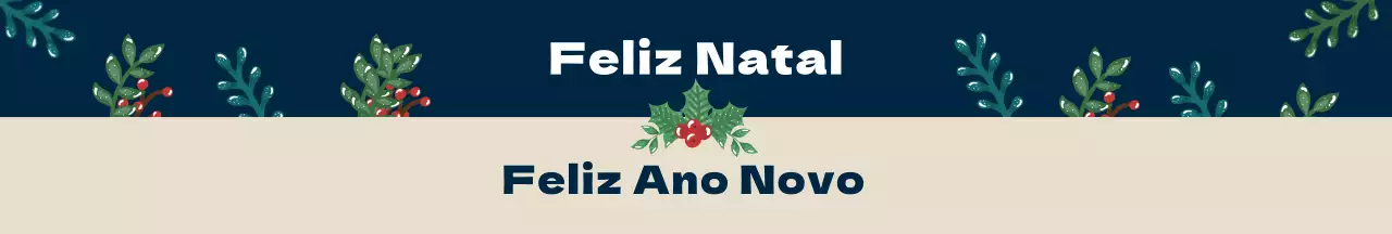 azul Ilustração Natal Ano Novo