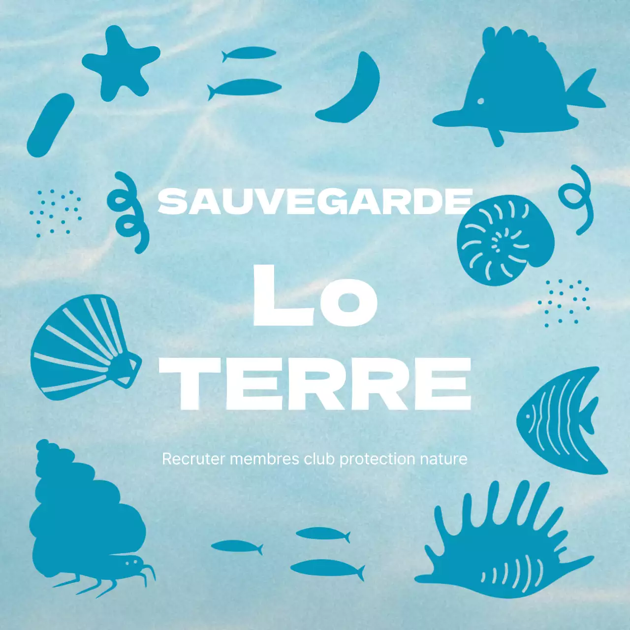 Mignon, bleu clair, organisations environnementales