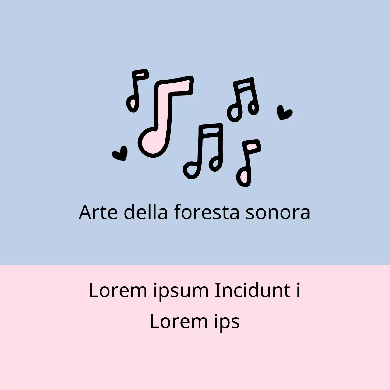 Promozione della scuola d'arte Blue Pink Illustration