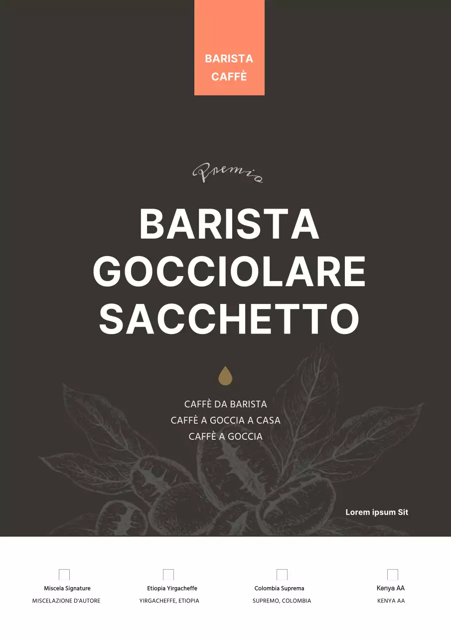 Guida ai prodotti Braunton Cafe design promozionale