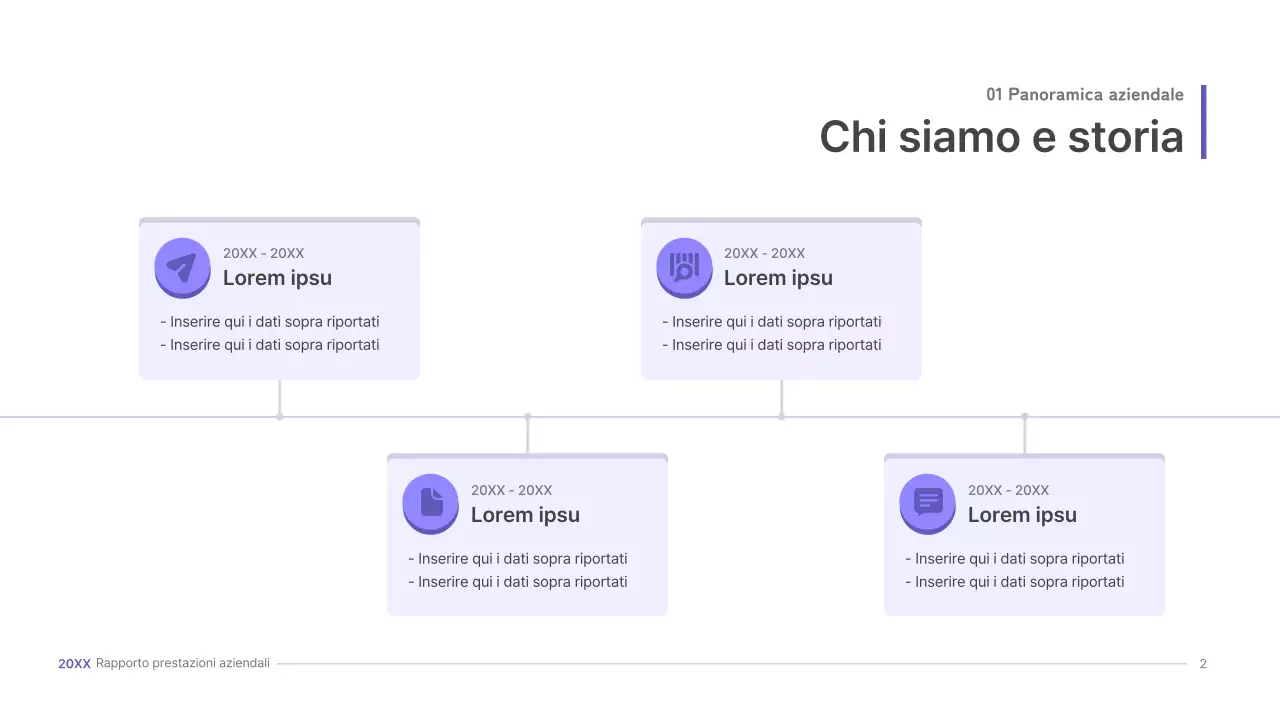 Kit di presentazione aziendale viola, concetto di interfaccia utente tridimensionale