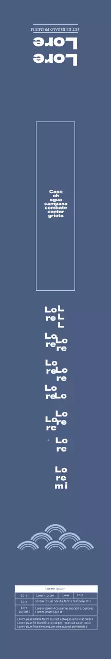 Set completo de pescado seco azul Neat