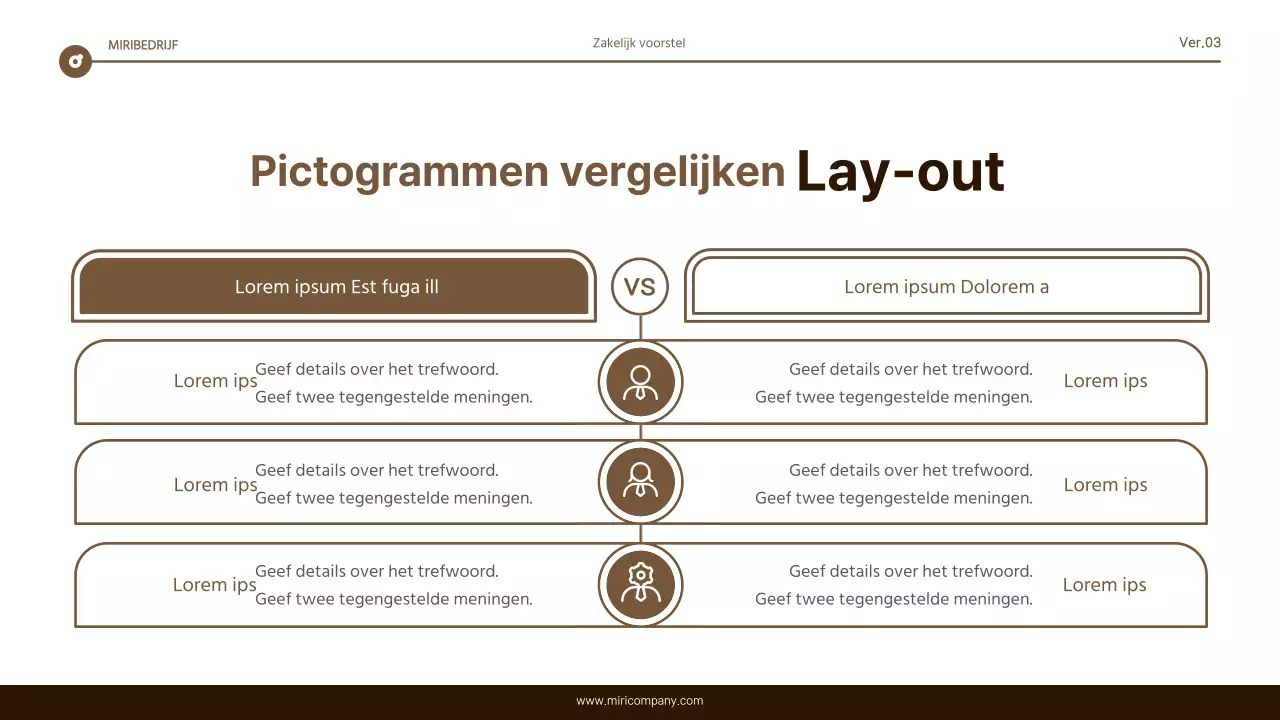 Eenvoudig bruin en wit tekstmarkeringsrapport