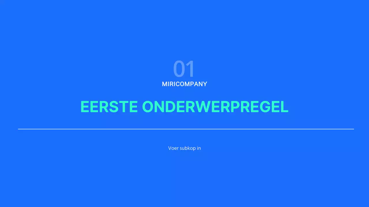 Eenvoudige zakelijke rapporten in blauw