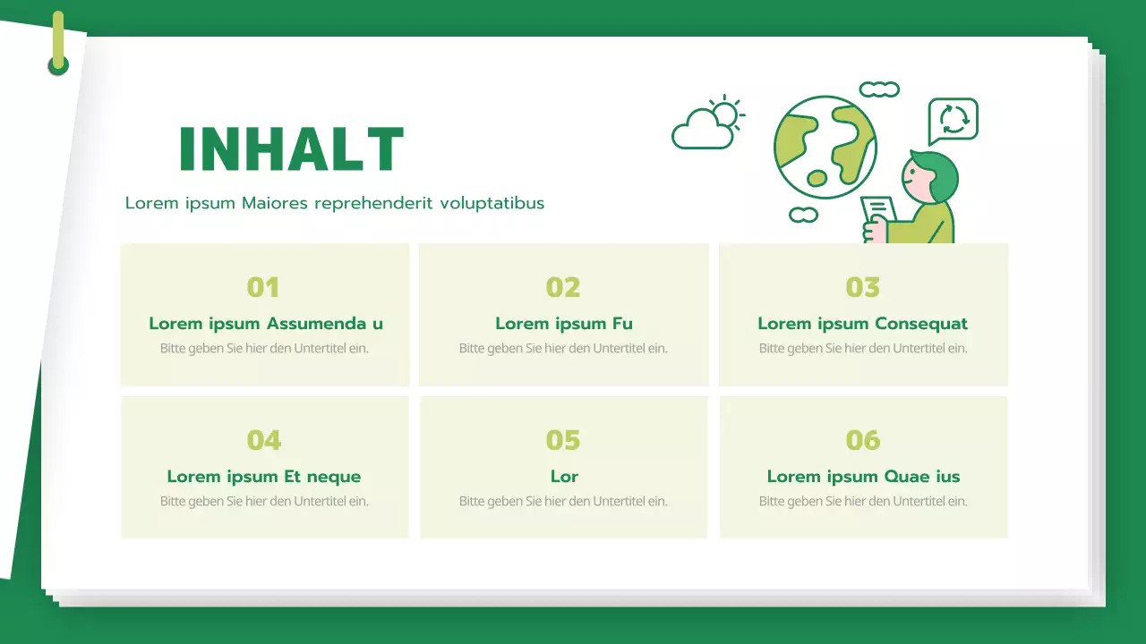 Erforschung des Klimawandels und der Treibhausgase auf grüne, saubere Weise