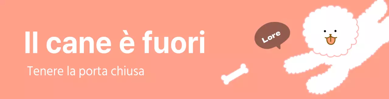 Cucciolo Attenzione Camagnet