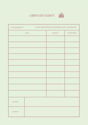 Icona della menta semplice registro di famiglia