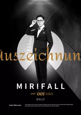 Mitarbeiterauszeichnungen zum Jahresende in Schwarz und Gold