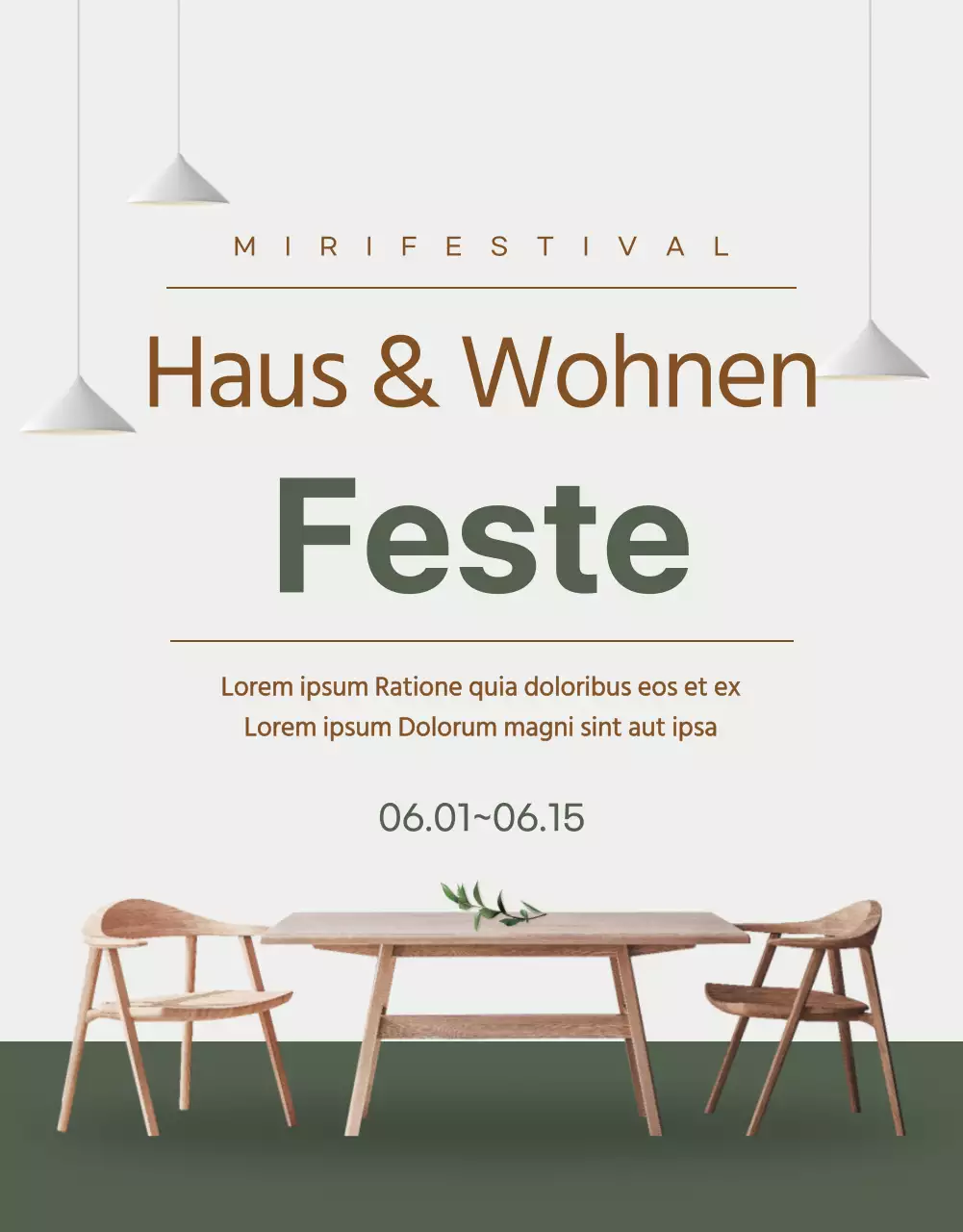 Details zum Festival für grünes und sauberes Wohnen