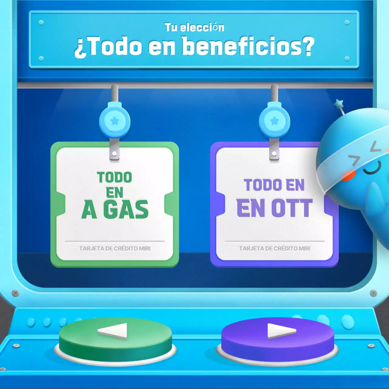 Simpático concepto de laboratorio azul prueba de tarjeta de crédito