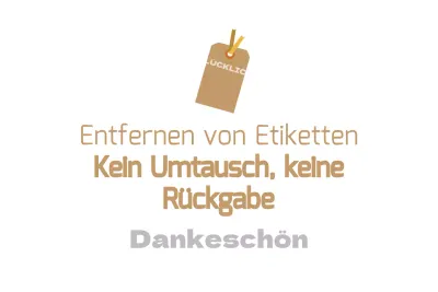 Umtausch/Rücksendung