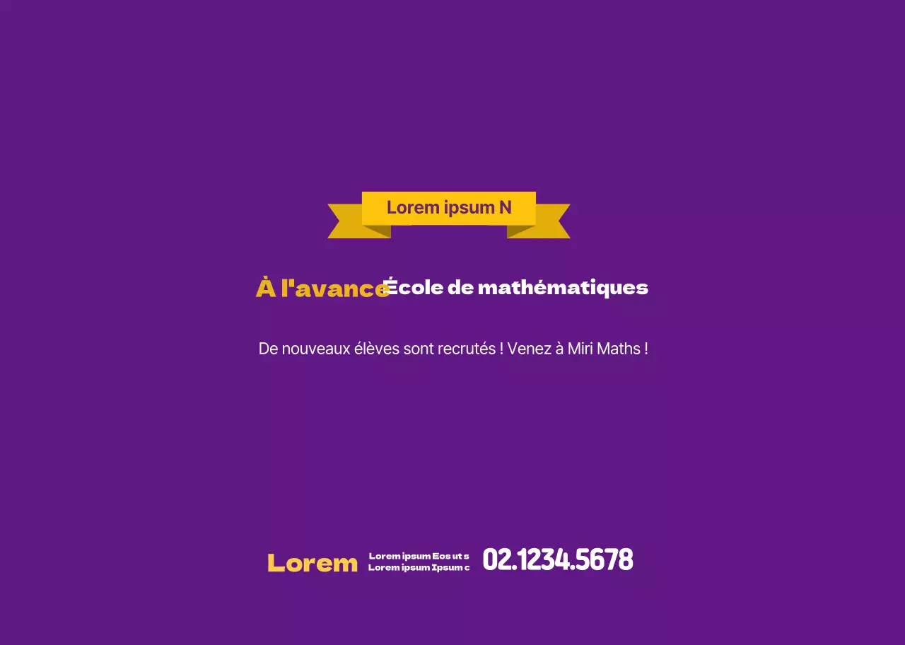 Joli livret scolaire violet à reliure à ressort