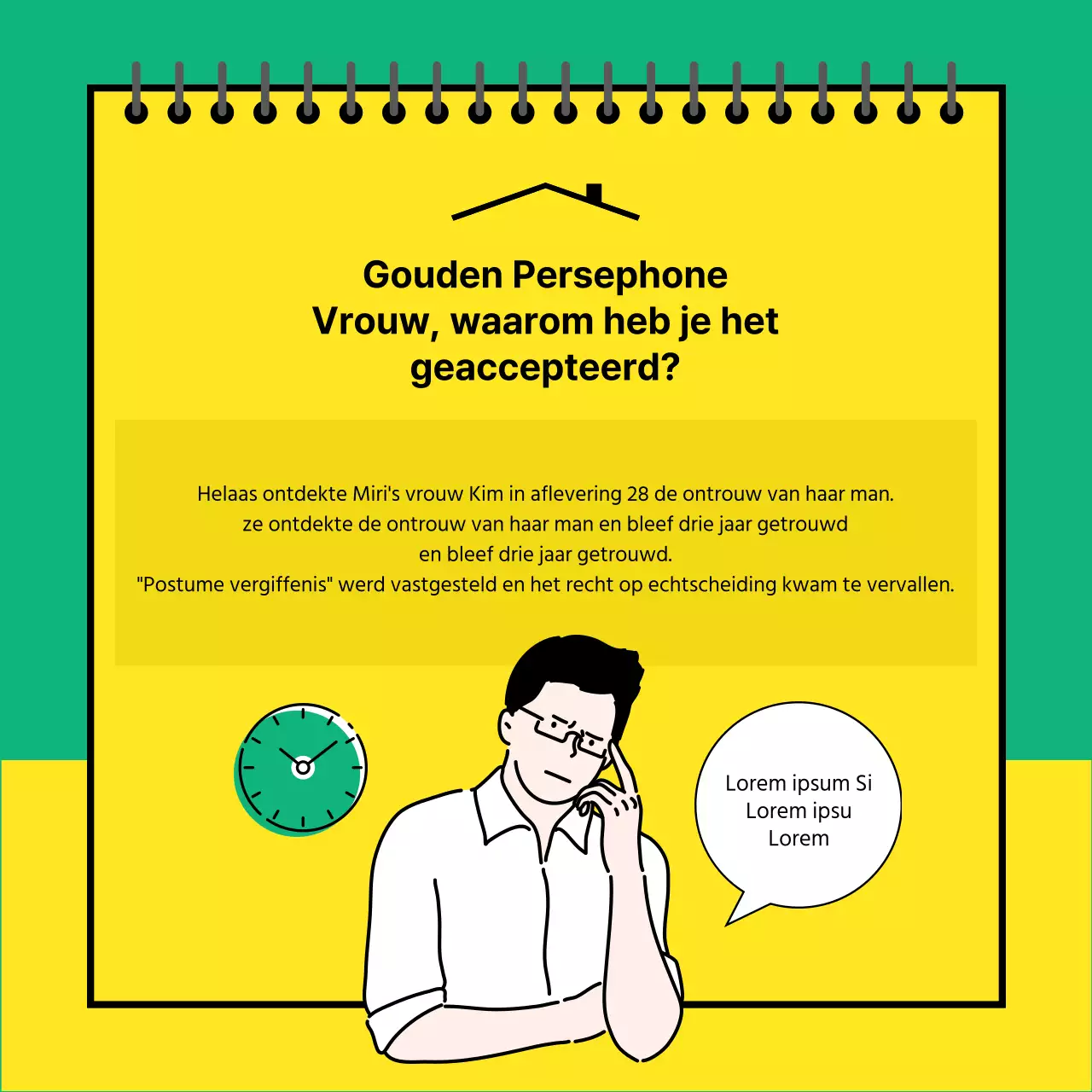 Gele en groene kaart met juridisch adviesNieuws