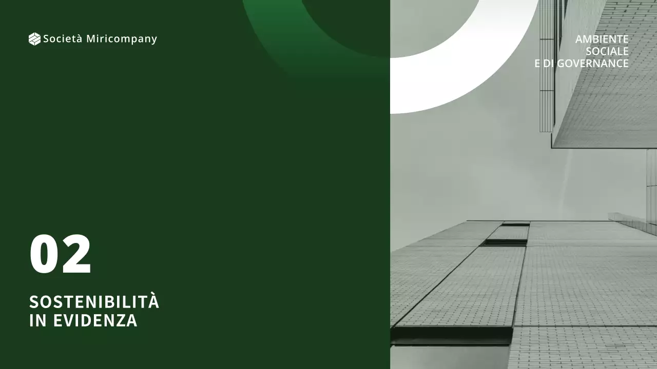 Il rapporto ESG di Ecoconcept in verde