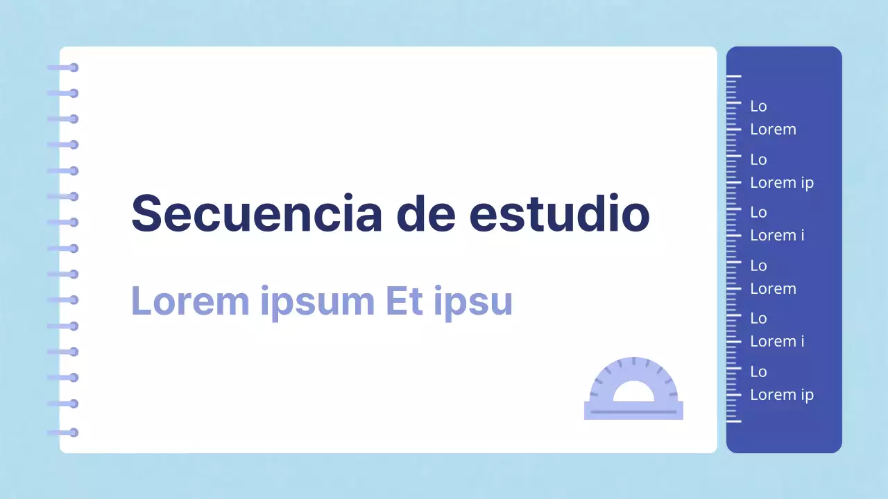Recursos escolares de matemáticas en azul